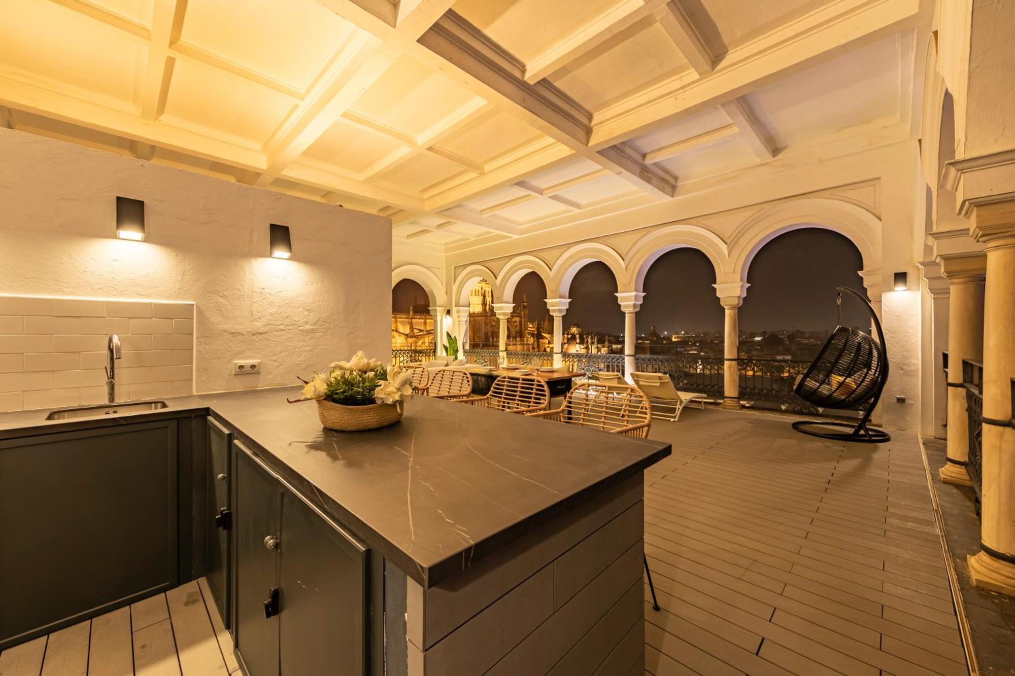 Isg Apartments The Most Exclusive Apartment In Sevillaparking Kültér fotó